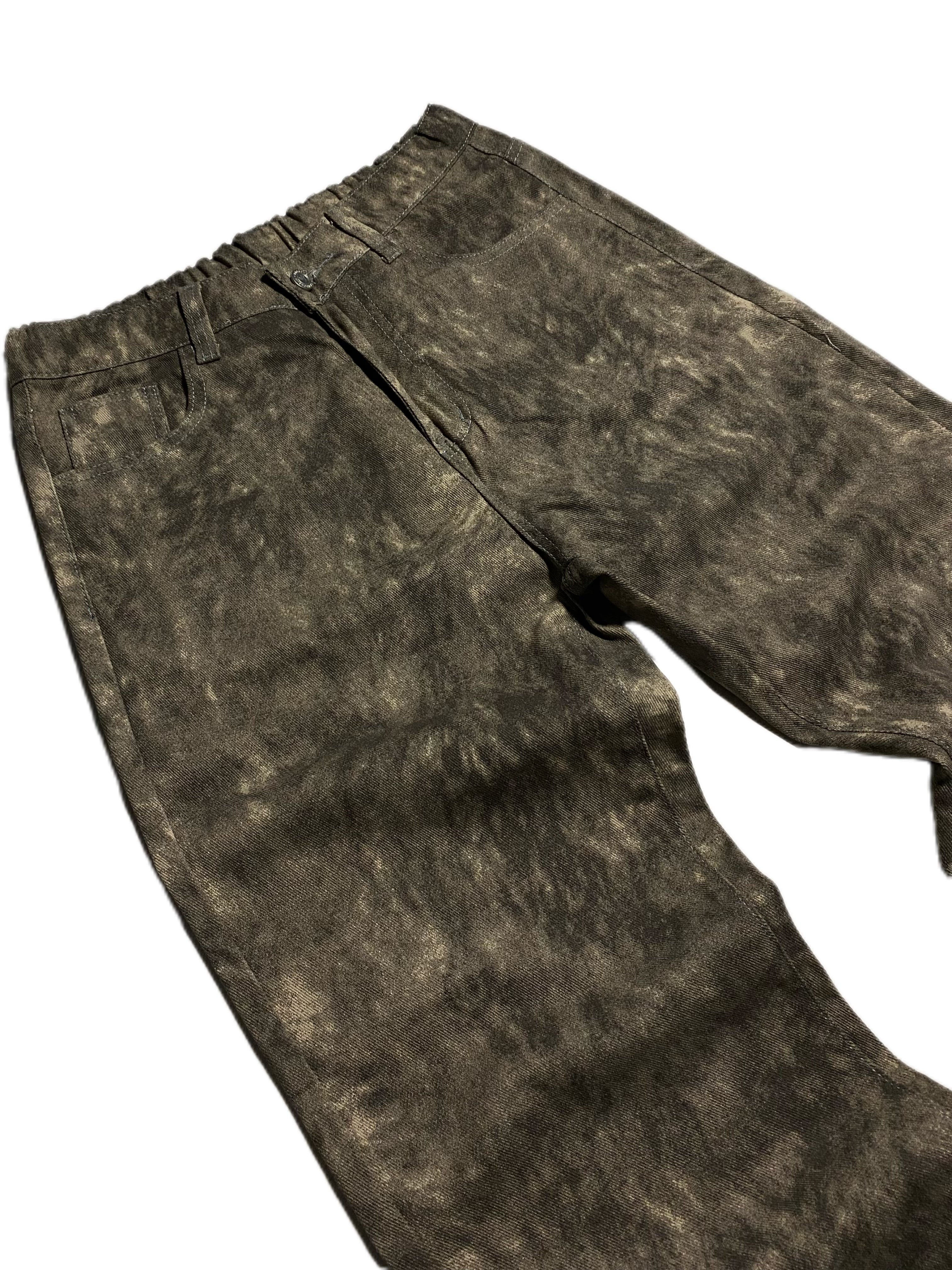 'SAND CAMO' DENIM WASHED